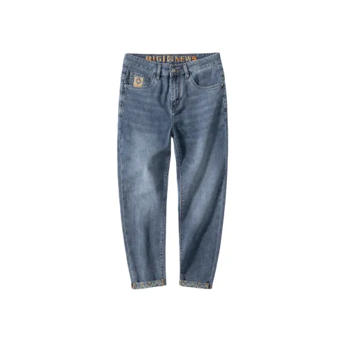 JUCY JUDY Синие Унисекс Джинсы