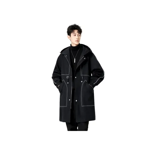 JIARONG Унисекс Тренч