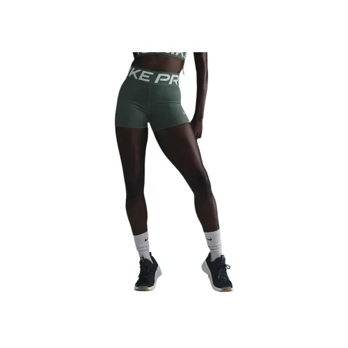 nike Dri FitPro Велошорты и Велошорты Женские Винтаж Зеленый Белый