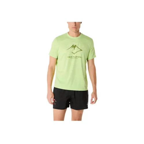 Asics FUJITRAIL Зеленый Мужской T-Shirt