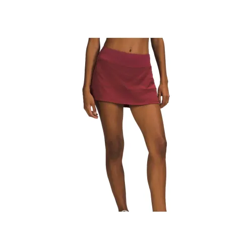 lululemon Pace Rival Повседневные короткие юбки Женские Глинтвейн