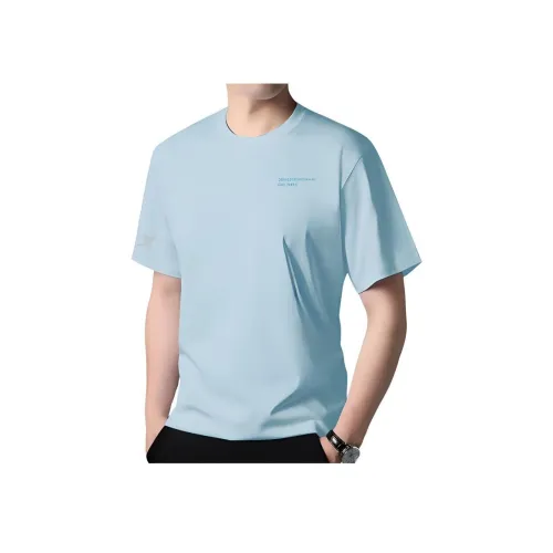 XTEP Shimmer Blue Men's T-Shirts