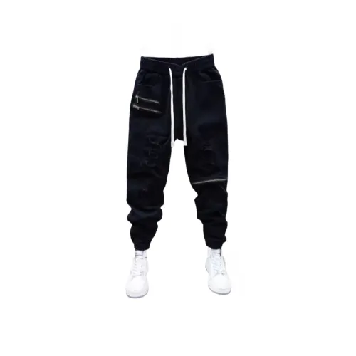 ZMHT Черные Унисекс Джинсы