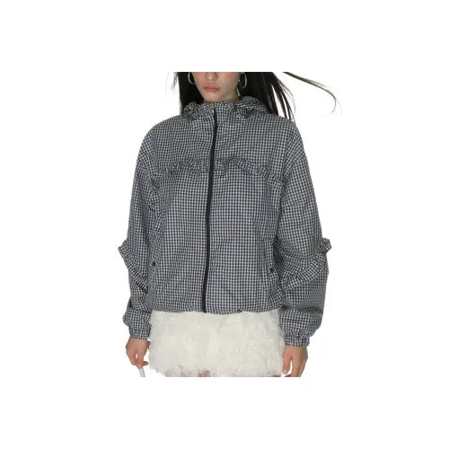 Crank Check FRILL WINDBREAKER Тренчкот Женские