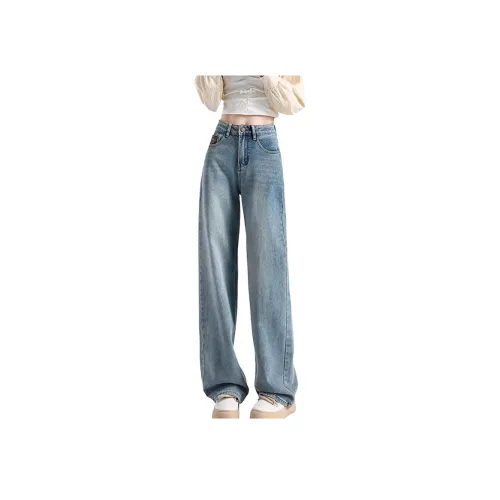 BEAR UNION Женские джинсы синего цвета