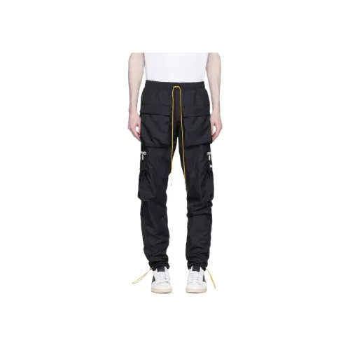 RHUDE Мужские Карго Брюки Черные