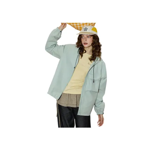 Coolhut Светло-мятный Женский Куртки