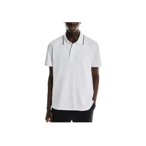 On Белая Мужская Поло