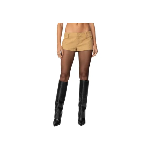 Edikted Shane Искусственная замша Микро Шорты Повседневные шорты Женские