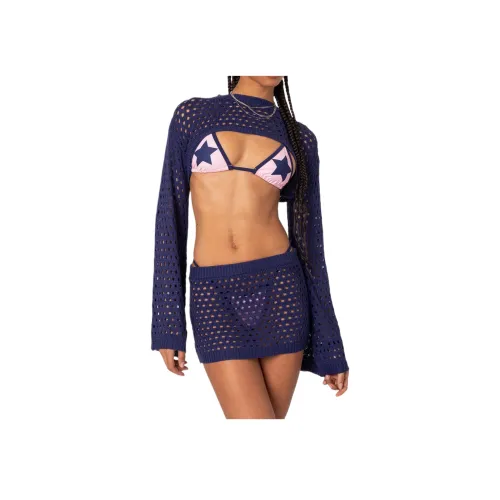 Edikted Celena Crochet Шаль Топ КРОП ТОП Женский