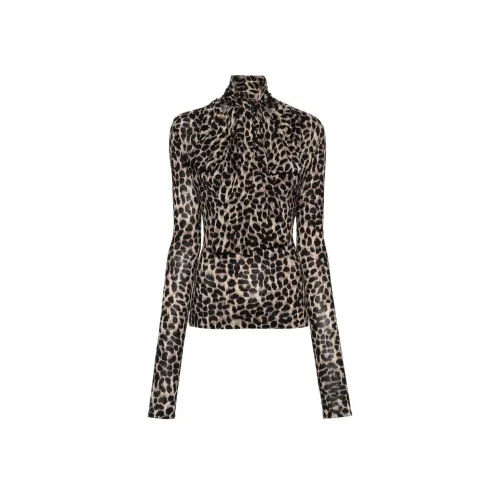 Blumarine SS24 Рубашка Женская Коричневая