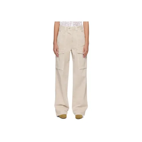 ISABEL MARANT ETOILE Бежевые Женские Джинсы