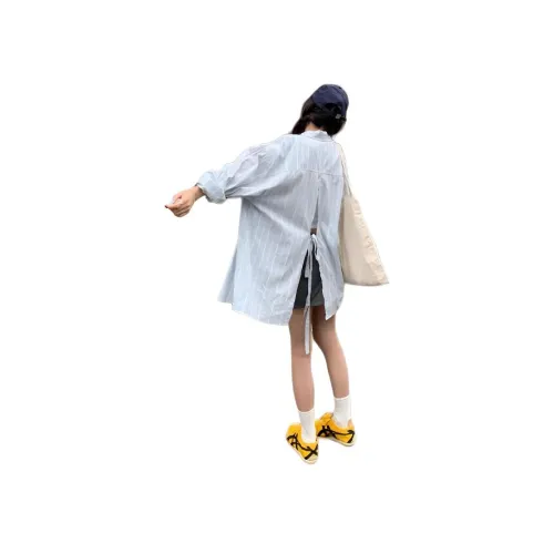 RDRE Blue Women's Shirts RDRE Синий Женские Рубашки