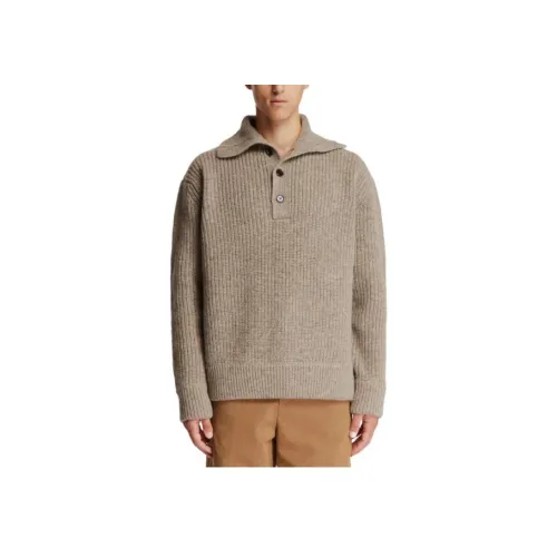 DRIES VAN NOTEN Бежевый Мужской Свитера