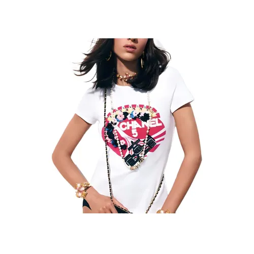 CHANEL Белые Женские Рубашки T