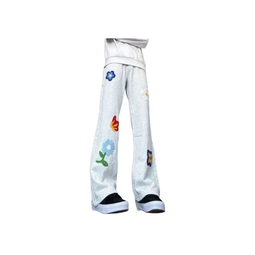 REXSHION Белый Серый Унисекс Повседневные Штаны