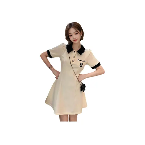 La Chapelle Короткий рукав Платье Женское