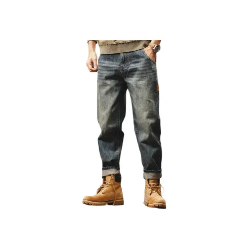 JIELEINUO Мужские Джинсы