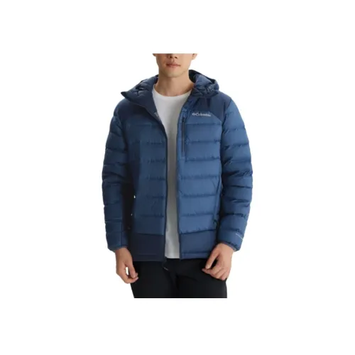 Columbia совместный бренд AUTUMN ParkOmni термопуховик мужской синий