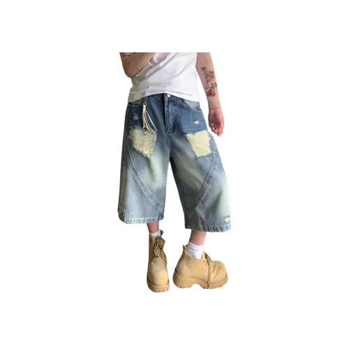 Humanism 1986 Джинсовые шорты Унисекс