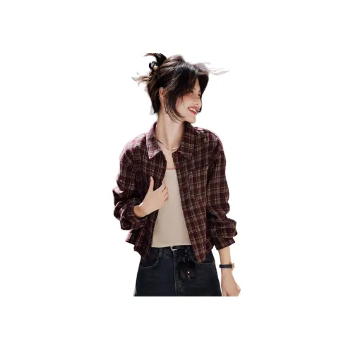 SHANGJING Модная Свободная Подкладка Универсальная Прозрачная Рубашка Женская