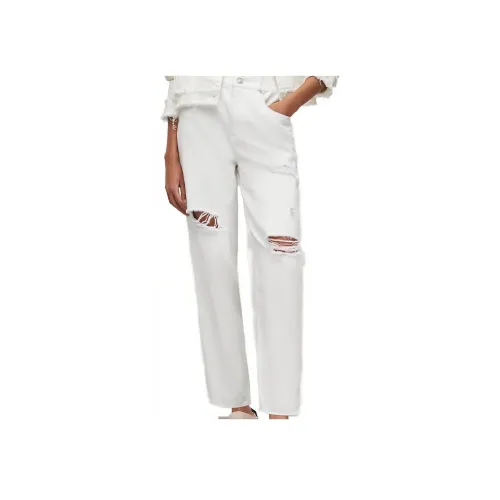 ALLSAINTS Белые Женские Джинсы