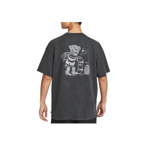 Nike SB Серый Черный Мужской T-Рубашки