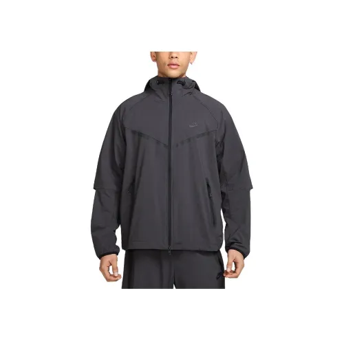 nike Tech WINDRUNNER Куртка Мужская Угольный Серый