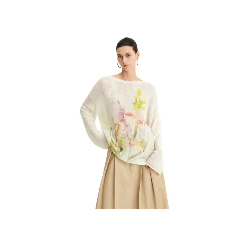 FABRIQUE Белые Женские Свитера