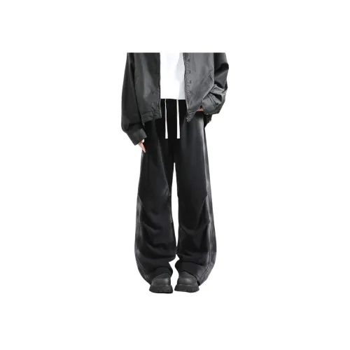 UNDERTIDES Черные Унисекс Повседневные Штаны