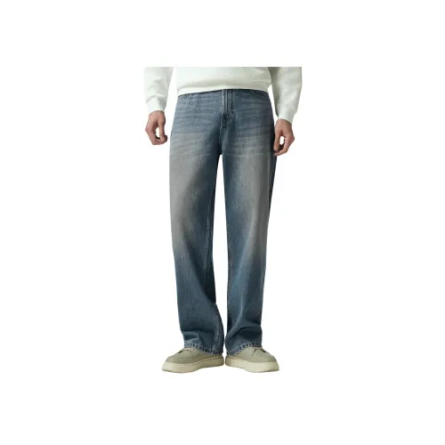 LESS IS MORE Джинсовый синий G5QNZ00701 Мужские Джинсы