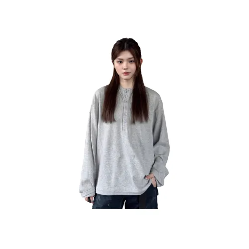 DEAR BETSY Светло-серый Унисекс T-рубашки