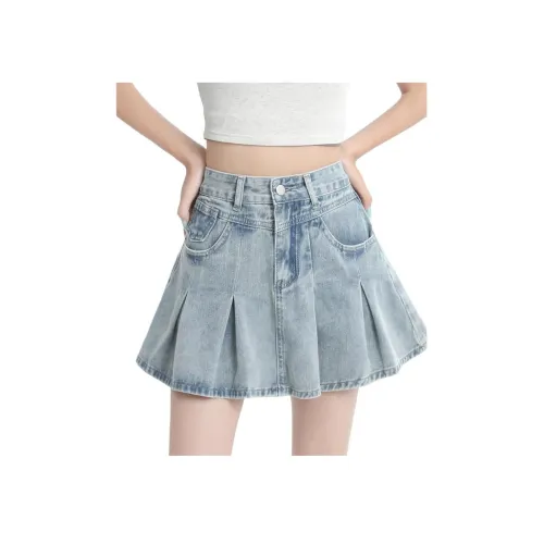 Мед Джинсовые короткие юбки Женские