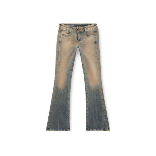 DIESEL FW24 Джинсы Женские Серый Синий