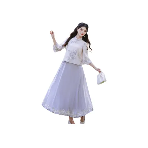 GOSO Топ+Юбка Женские Комплекты с Юбкой