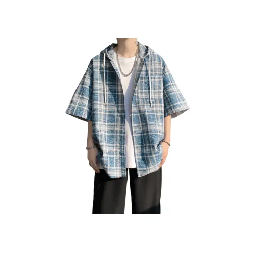 Fakeyoung Небесно-голубой Унисекс Рубашки