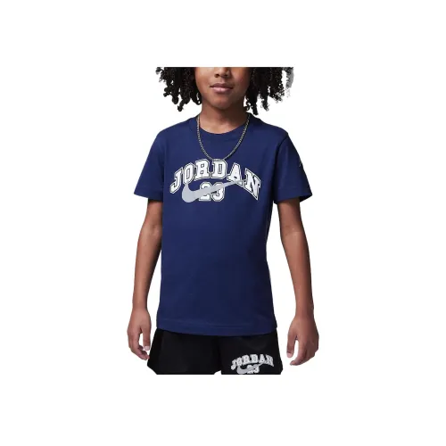 Jordan Flight MVP23 T Рубашка Полночный синий Дети 3-7 лет