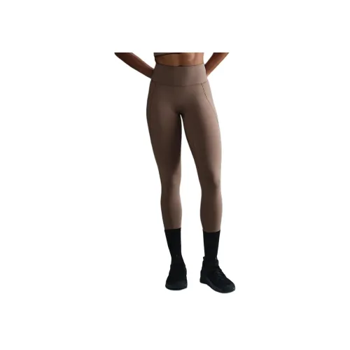 Nike Спортивные брюки Женские Коричневый