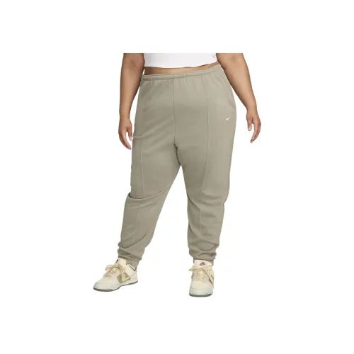 nike Sportswear CHILL Махровый Вязаные Тренировочные брюки Женские Легкий Army Цвет паруса