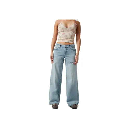 PACSUN Светло-синие Женские Джинсы