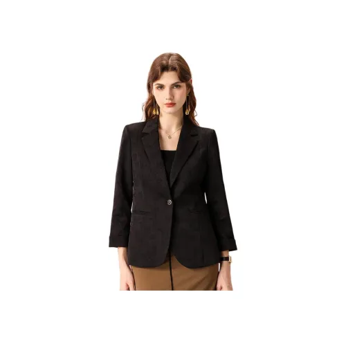 FENHONGMALI Бизнес-костюм женский черный