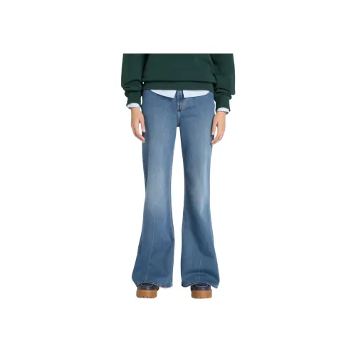 Timberland Blue Women's Jeans Тимберленд Синий Женские Джинсы