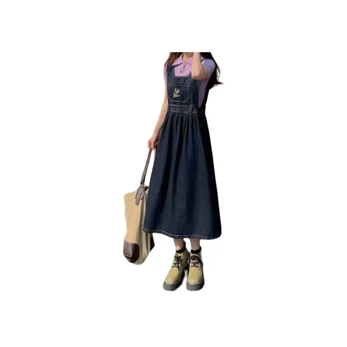 ZHUFEI Синий Серый Женские Комбинезоны