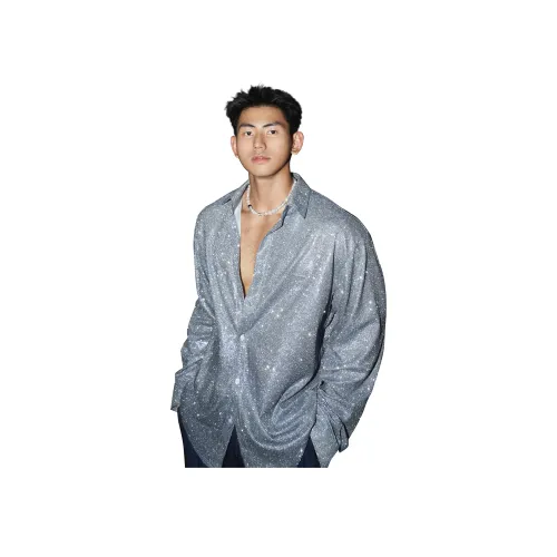 PAPAS LIL MONSTER Мягкий Свет Свечение Синий Технология Особенный Shedding IS Обычный Пожалуйста Будьте Осторожны IF Чувствительный Унисекс Рубашки