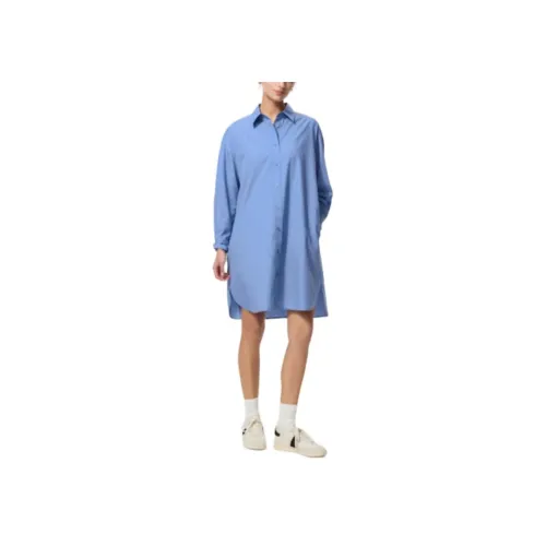 UNIQLO Длинное платье с длинными рукавами женское