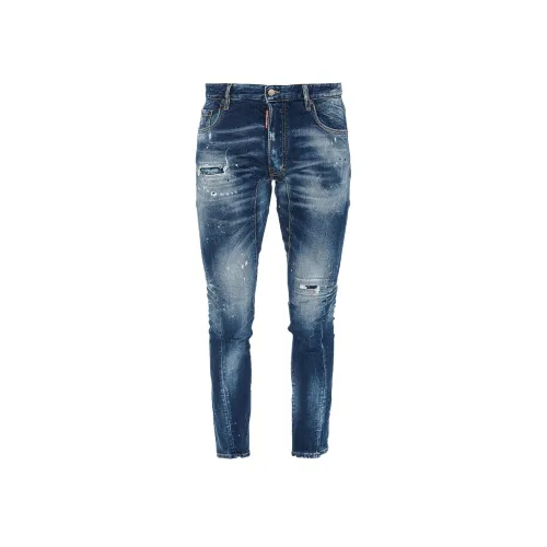 DSQUARED 2 FW21 Джинсы Мужские Синие