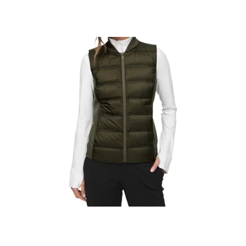 lululemon Down and Around Series Жилет Женские Армейский Зеленый