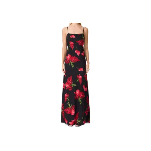 ELLIATTCOLLECTIVE CURAAE Valetta Цветочный Макси Платье Комбинация Платье Женское