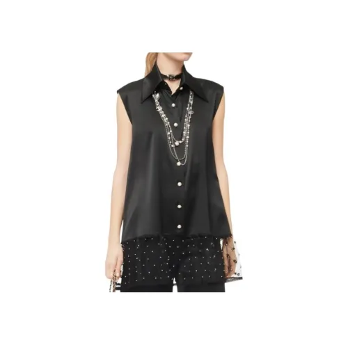 CHANEL Черные Женские Рубашки