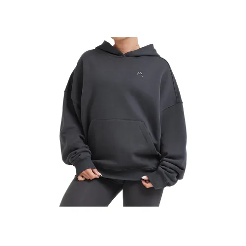 ONER ACTIVE All Day OVERSIZED Толстовка Hoodie Женские Угольно-серый
